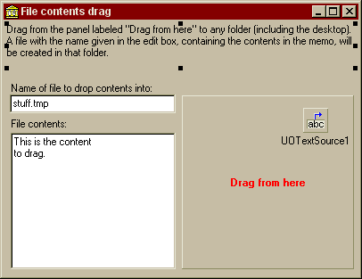 Design-time form image